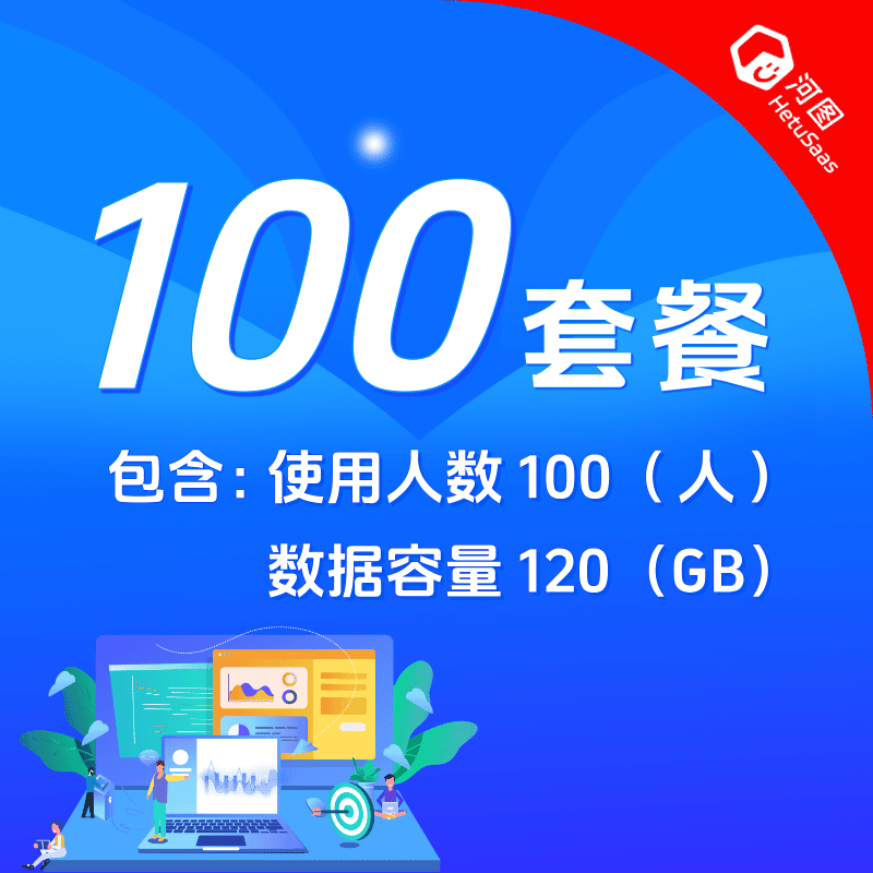 河图100人基础套餐/年